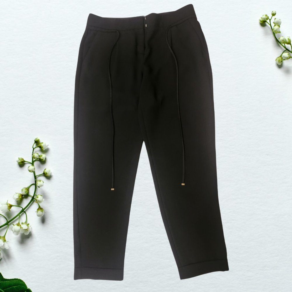 The Limited - Black Drawstring Slacks